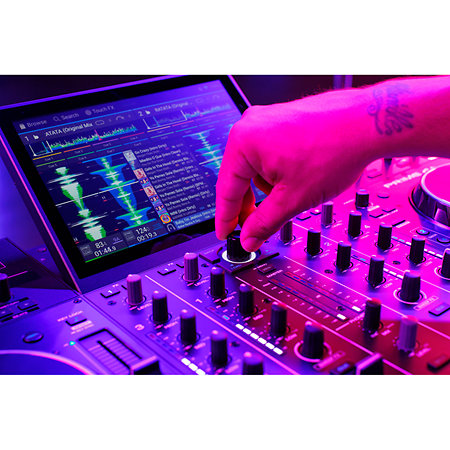 Pack Prime 4+ + Flight Contol Black Denon DJ