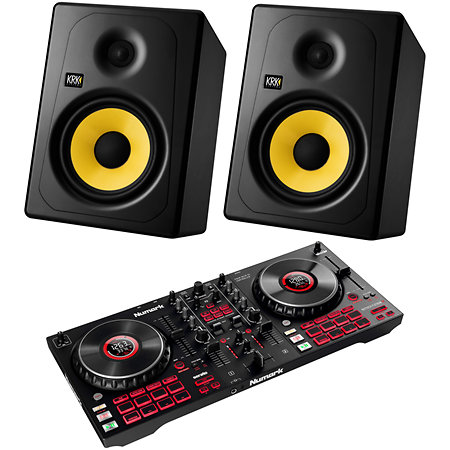 Pack Mixtrack Platinum FX + Enceinte Kreate 8 (la paire) Numark