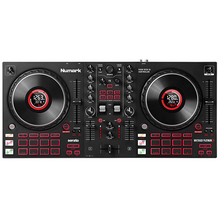 Pack Mixtrack Platinum FX + Enceinte Kreate 8 (la paire) Numark