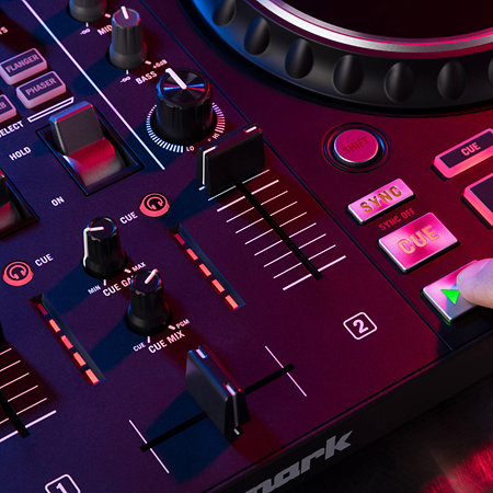 Pack Mixtrack Platinum FX + Enceinte Kreate 8 (la paire) Numark