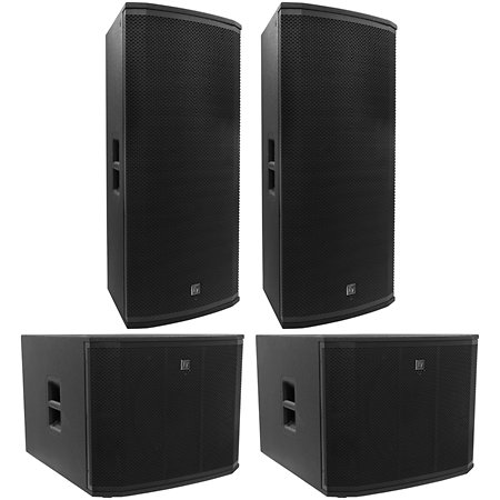 Pack ETX 35P (la paire) + Caisson de basse ETX 18SP (la paire) Electro-Voice