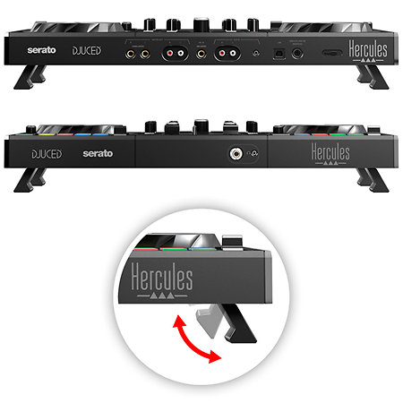 Pack DJControl Inpulse 500 + Enceinte Rokit RP5 G5 (la paire) Hercules DJ