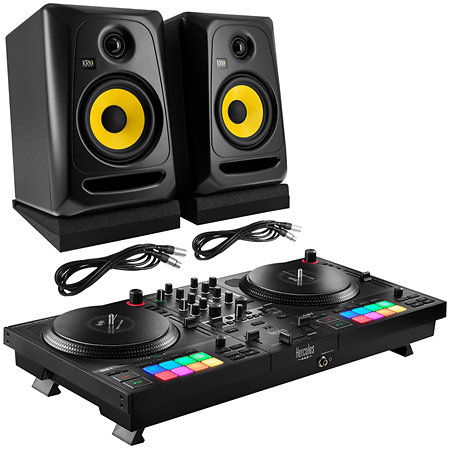 Pack DJ Control Inpulse T7 + Classic 5 Monitor (la paire) Hercules DJ