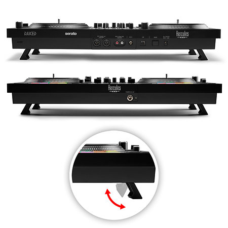 Pack DJ Control Inpulse T7 + Kreate 8 (la paire) Hercules DJ