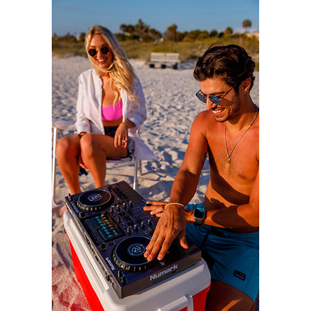 Pack Mixstream Pro Go + Enceinte e-GO Numark