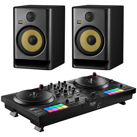 Pack DJ Control Inpulse T7 + Rokit RP8 G5 (La paire) Hercules DJ
