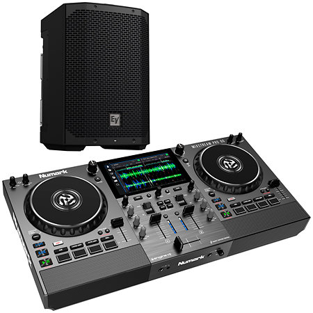 Pack Mixstream Pro Go + Enceinte Everse 8 Numark