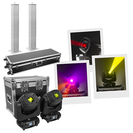 Evo Spot 100-CR Set + TOT 200-R White Set Evolite Evo Spot 100-CR Set + TOT 200-R White Set Evolite