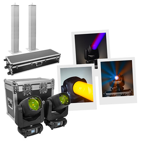 Evo Beam 100-CR Set + TOT 200-R White Set Evolite Evo Beam 100-CR Set + TOT 200-R White Set Evolite