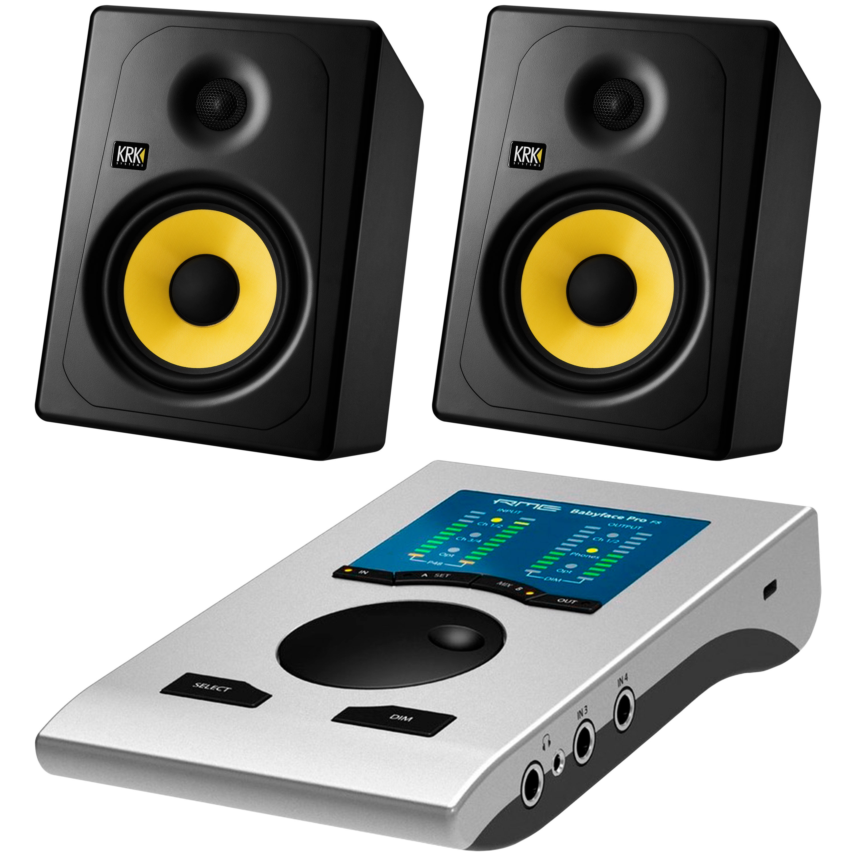 Rme Pack Babyface Pro FS + Enceinte Kreate 8 (la paire)