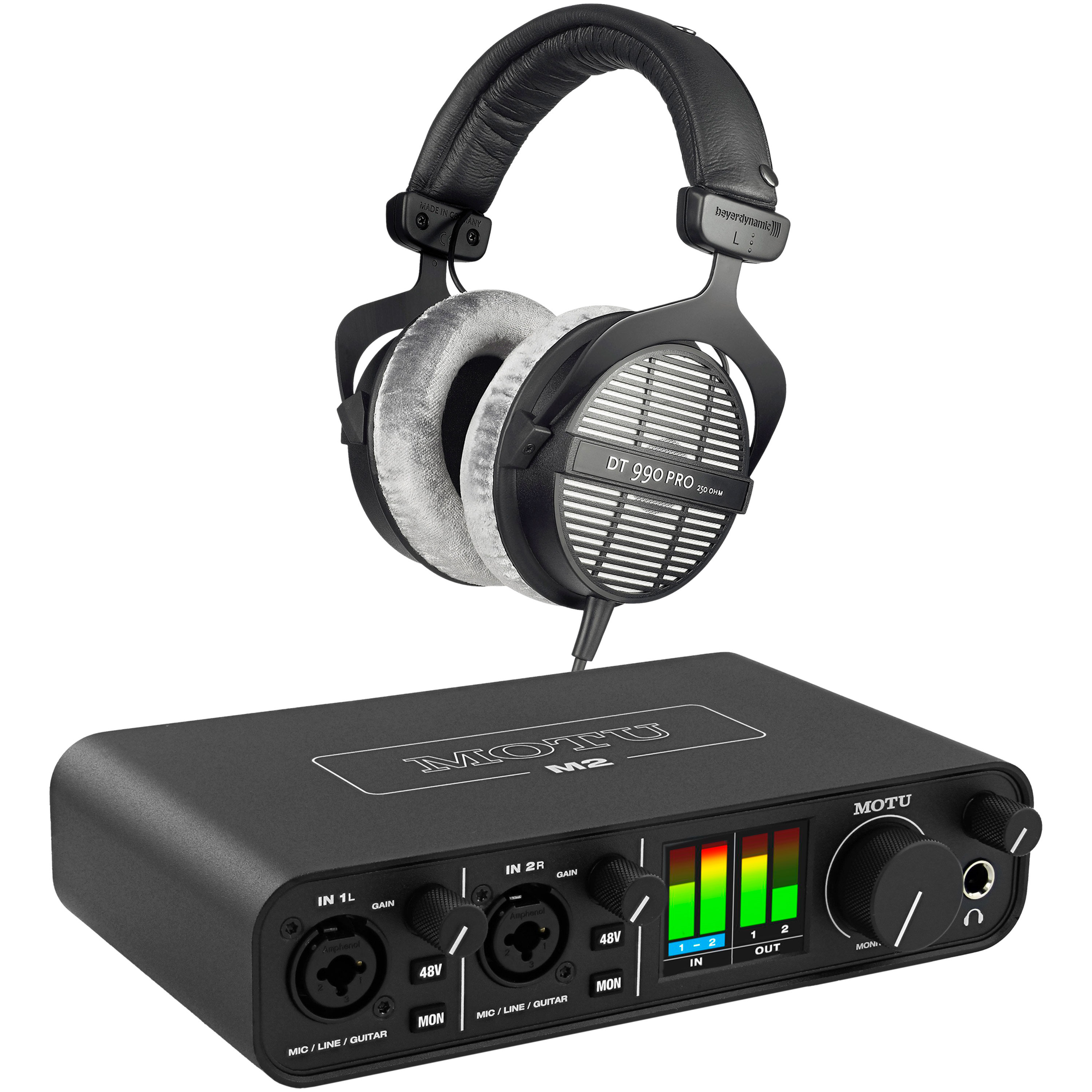Motu Pack M2 + Casque DT990 PRO 250
