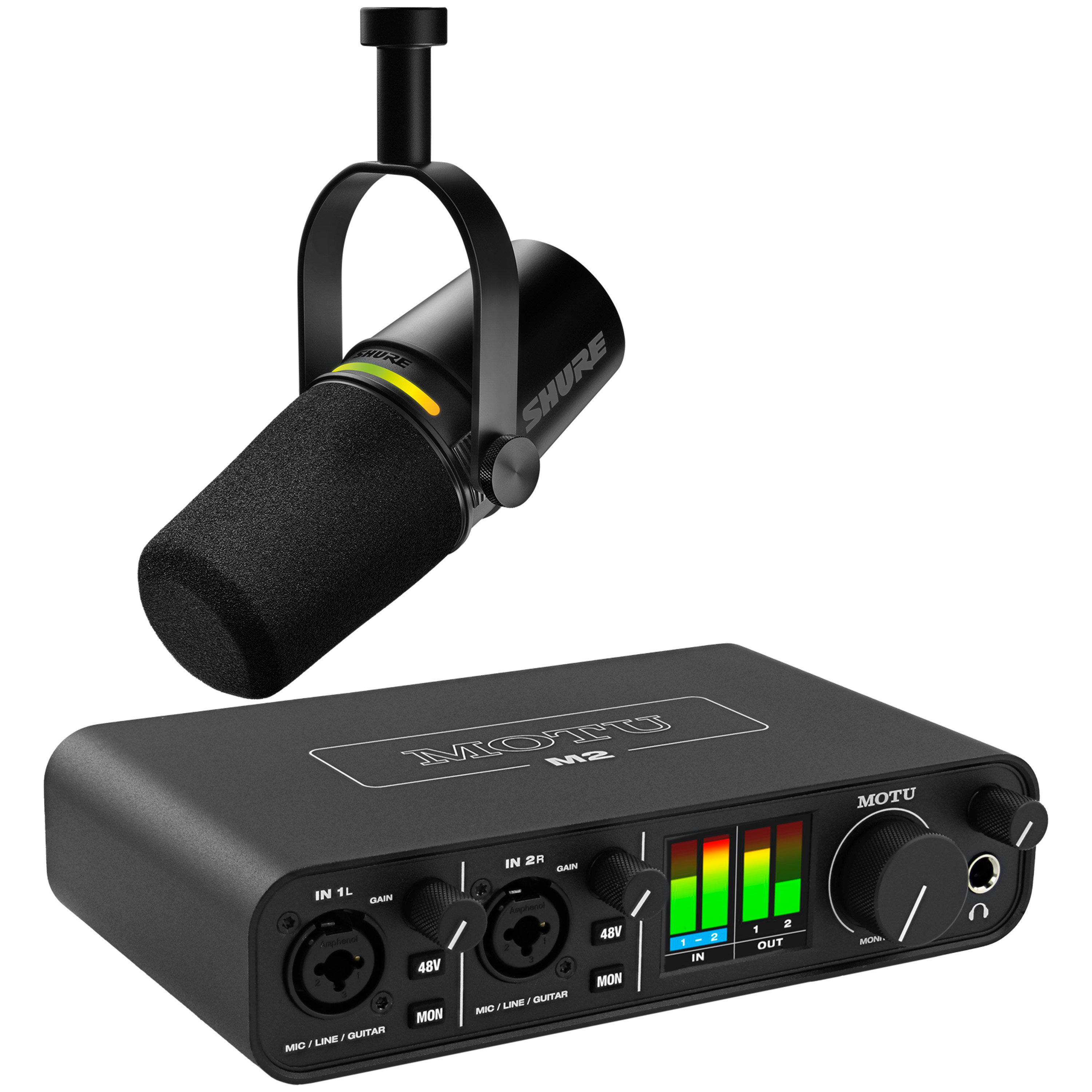 Motu Pack M2 + Micro MV7+ K