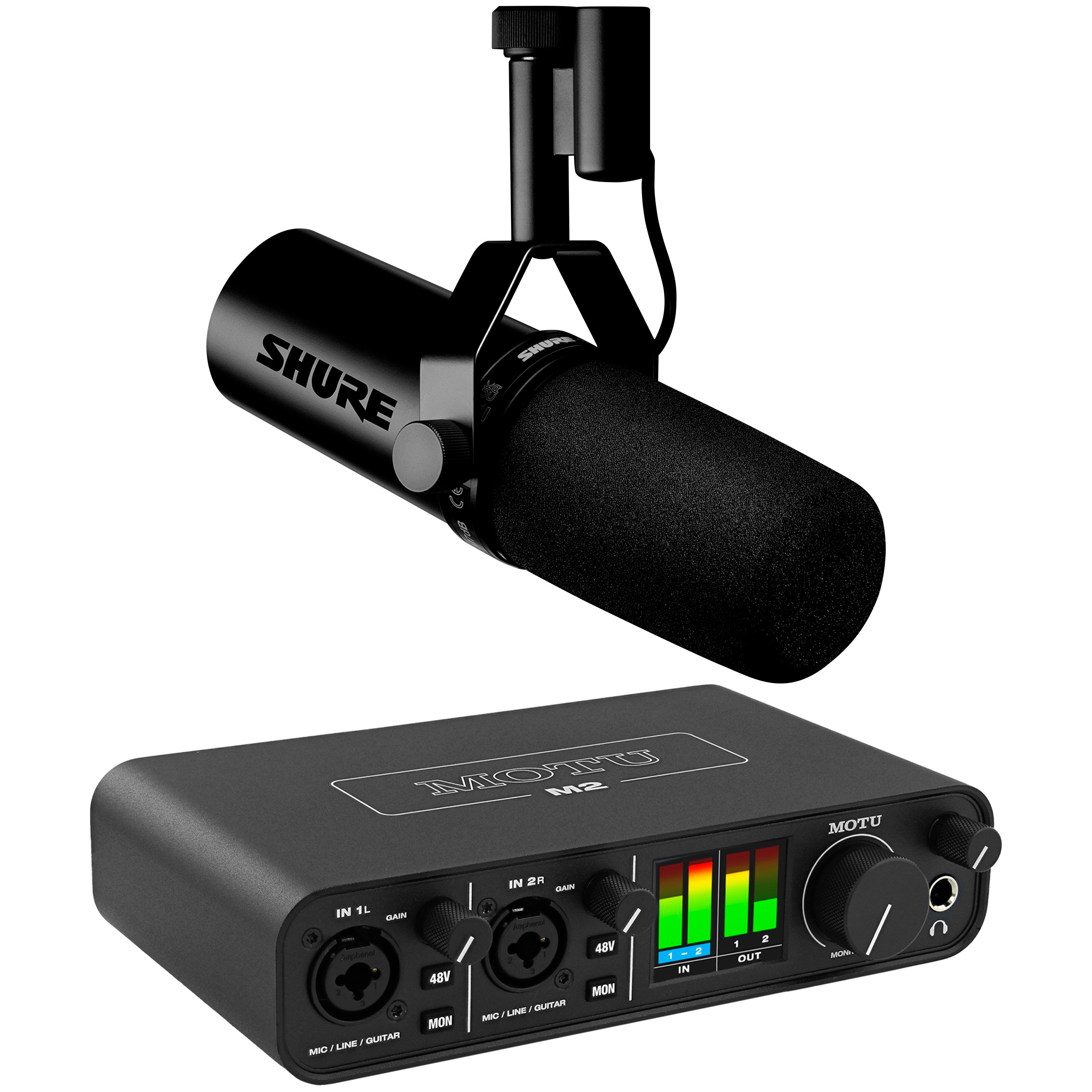 Motu Pack M2 + Micro SM7dB