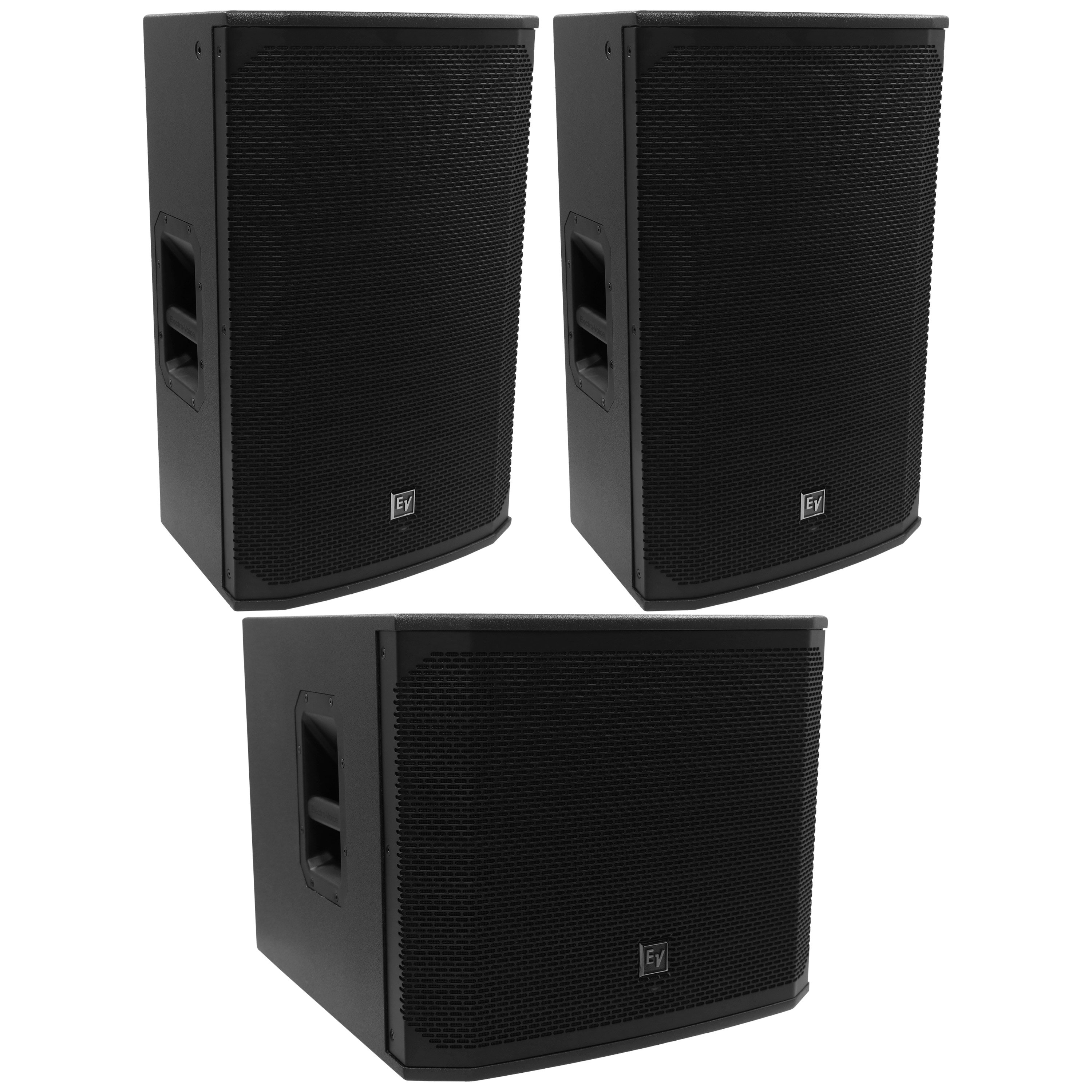 Electro-Voice Pack EKX 15P (la paire) + Caisson de basse EKX 15SP