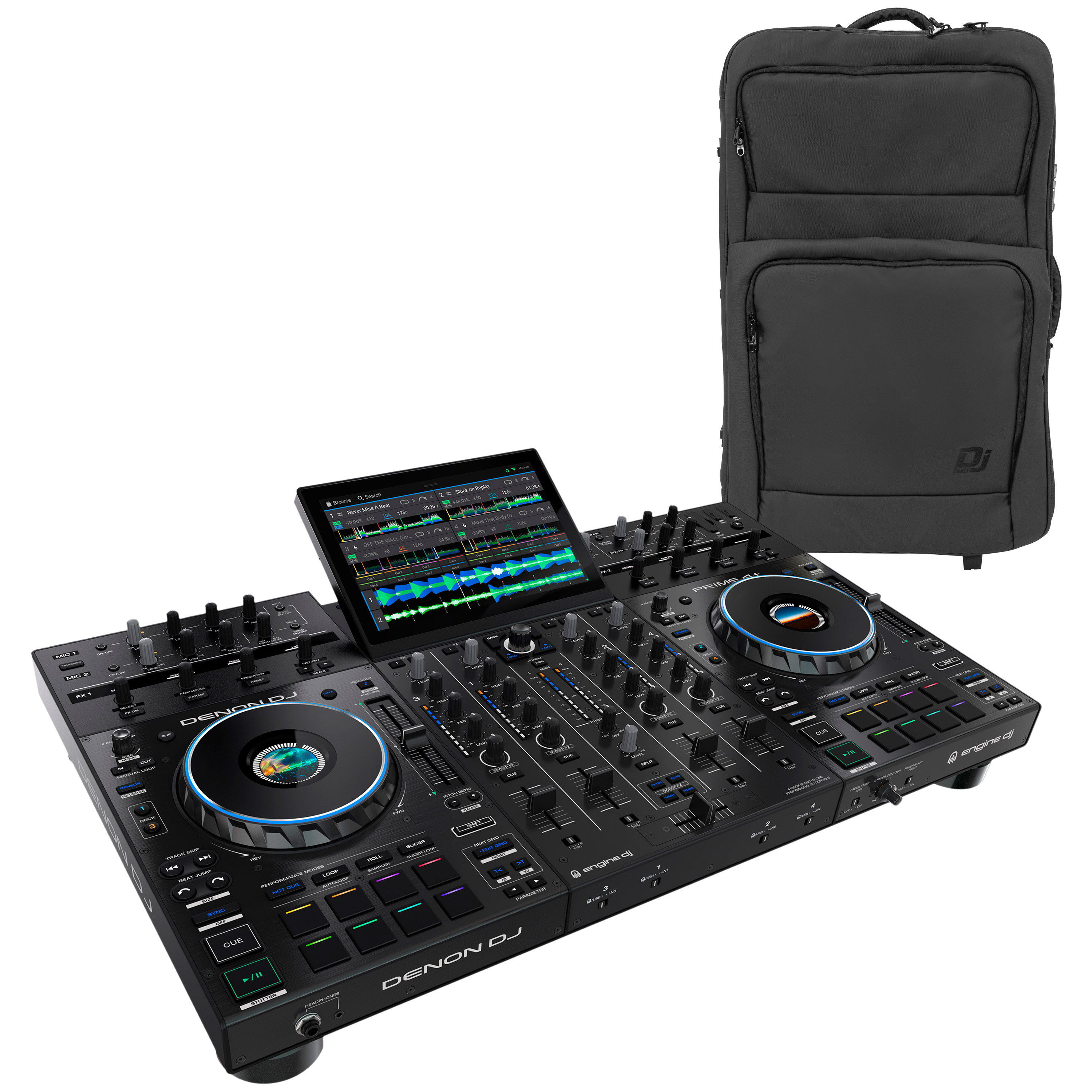 Denon DJ Pack Prime 4+ + Sac à dos K-Max