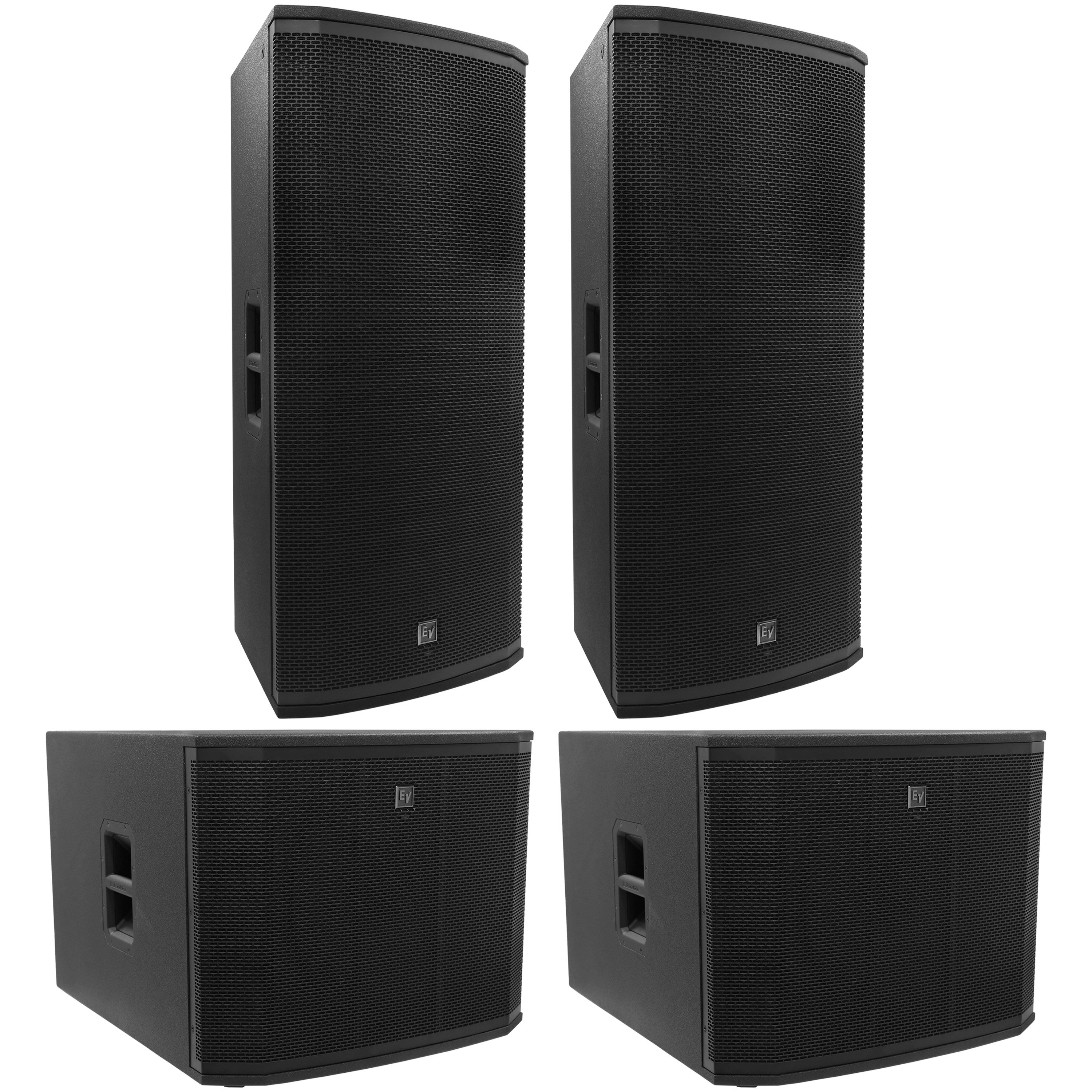 Electro-Voice Pack ETX 35P (la paire) + Caisson de basse ETX 18SP (la paire)