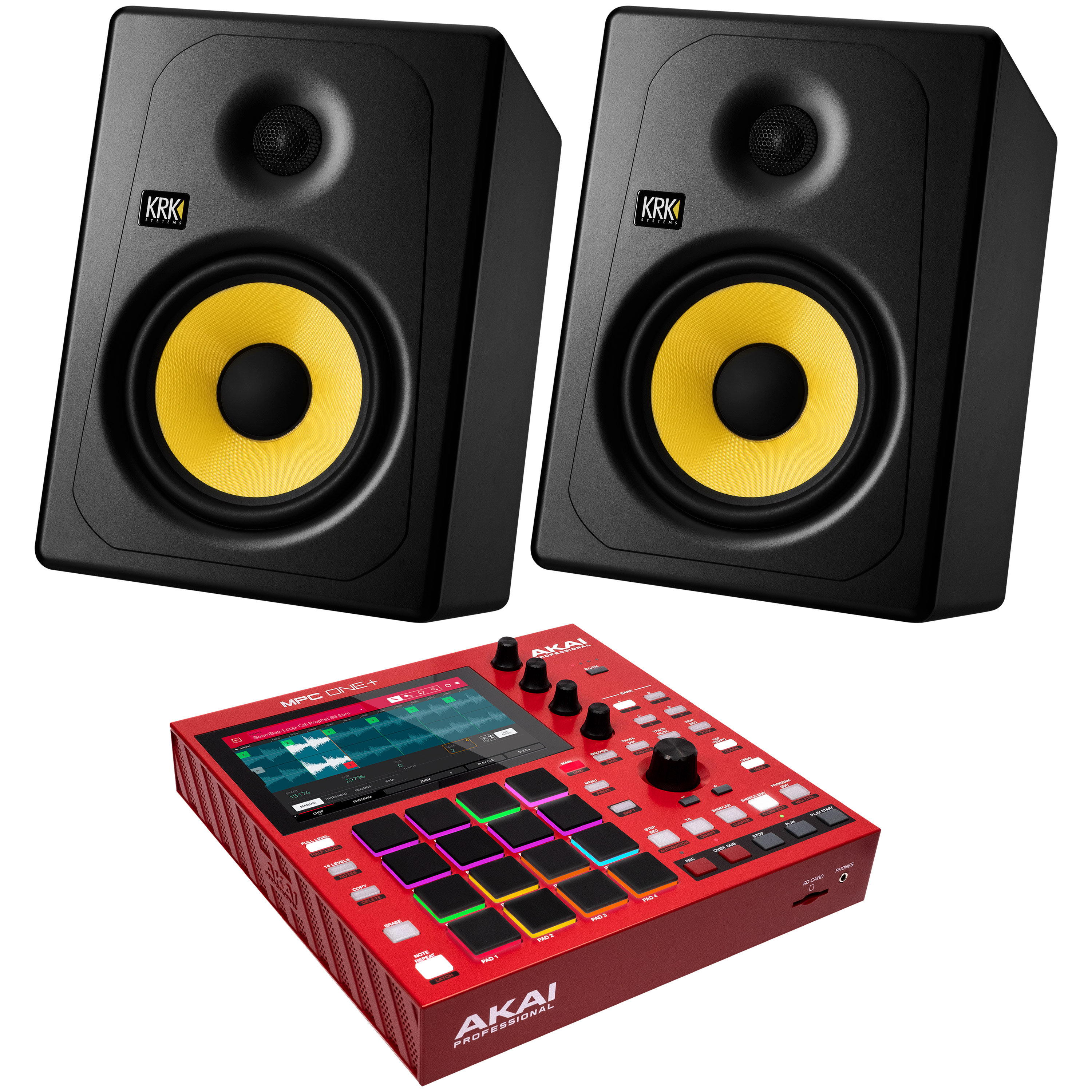 Akai Pack MPC One+ + Kreate 8 (la paire)