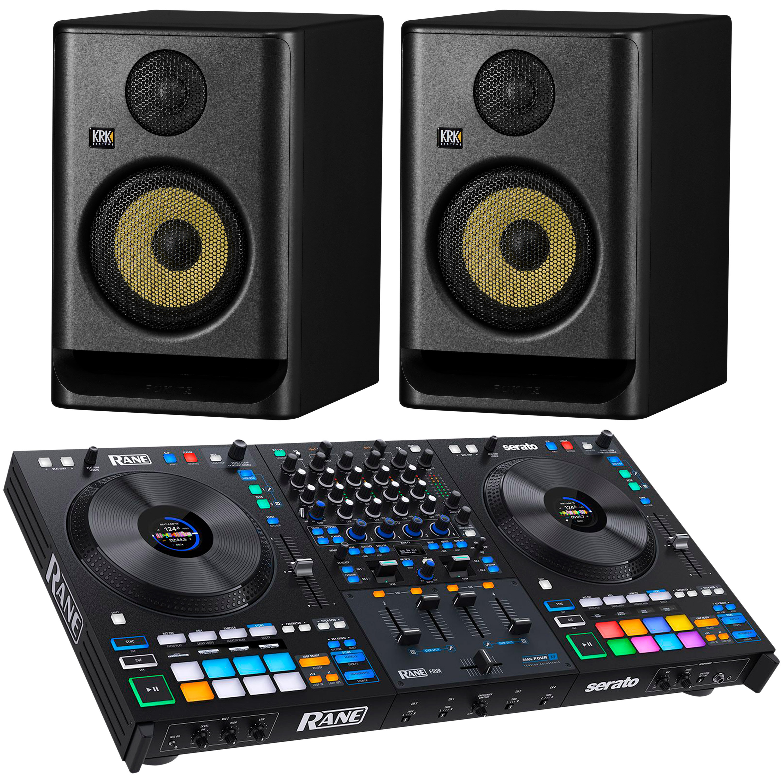 Rane Pack Four + Enceinte Rokit RP5 G5 (la paire)
