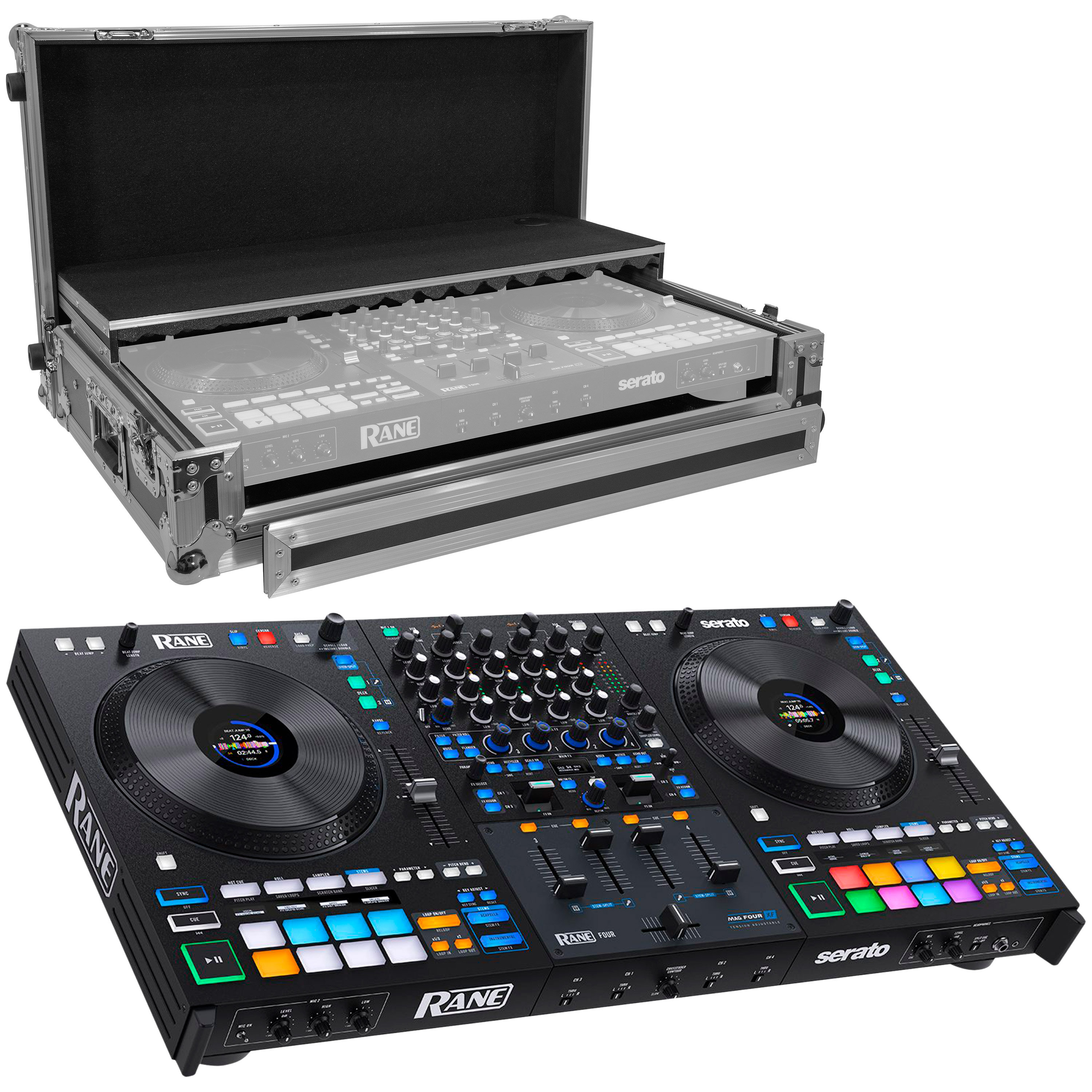 Rane Pack Four + Flight Case