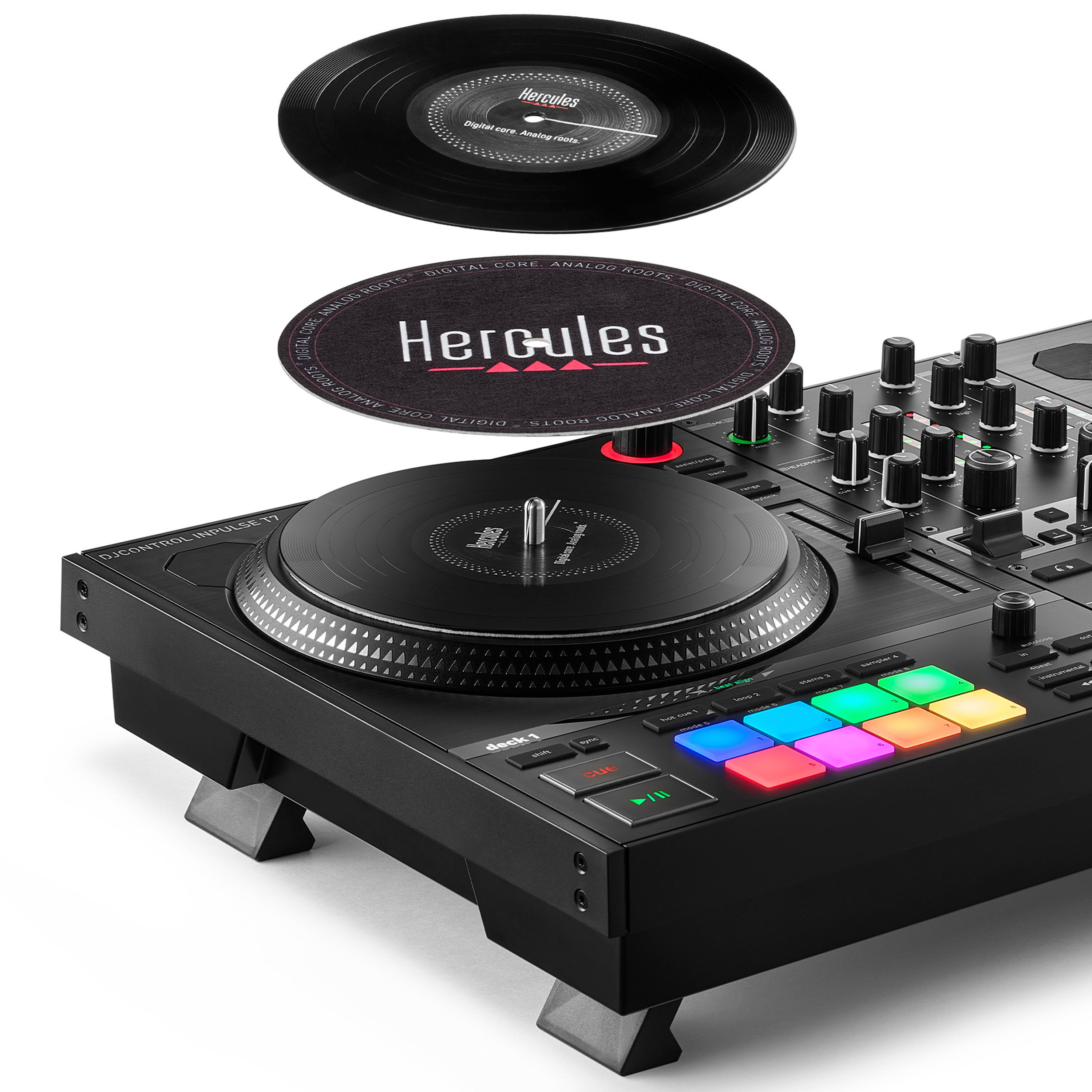 Hercules DJ Pack DJ Control Inpulse T7 + Rokit RP7 G5 (La paire)