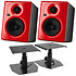 Kreate 5 Scarlett Studio + Supports bas (La paire) Krk