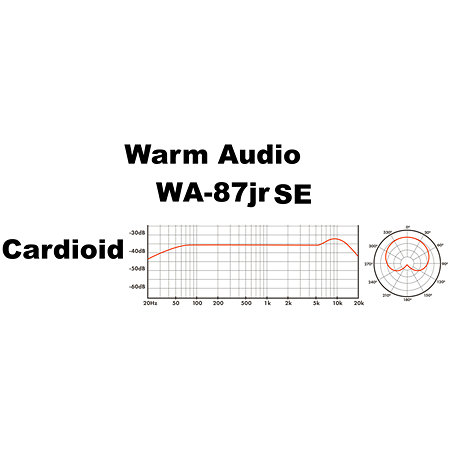 WA-87jr SE Black Studio Essential Warm Audio