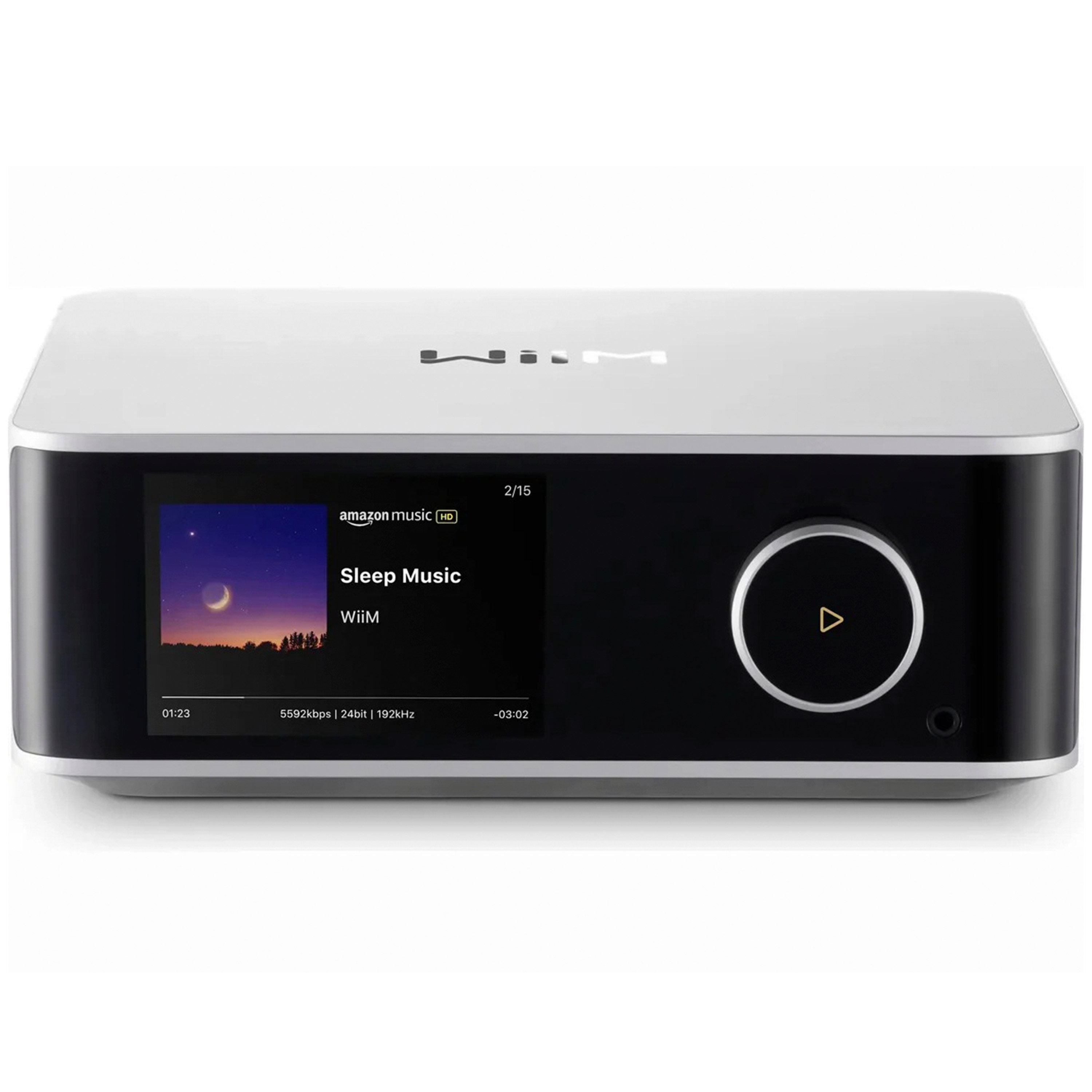 WiiM Amp Ultra Silver