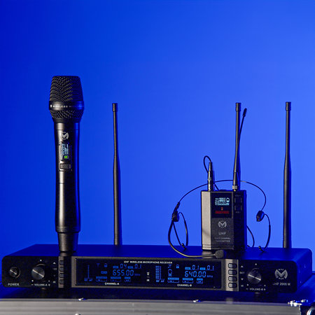 UHF 1000 M + UHF 1000 Bodypack Mac Mah