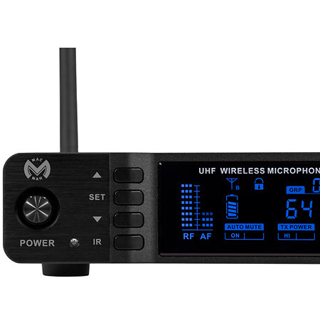 UHF 1000 M + UHF 1000 Bodypack Mac Mah