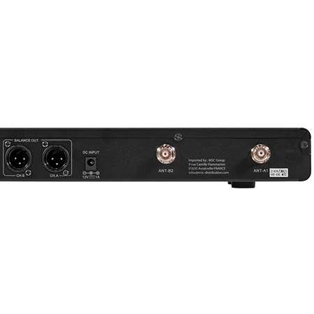 UHF 2000 M + 2 UHF 1000 Bodypack Mac Mah