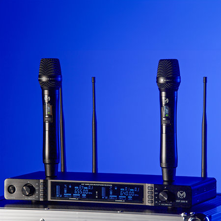 UHF 2000 M + 2 UHF 1000 Bodypack Mac Mah