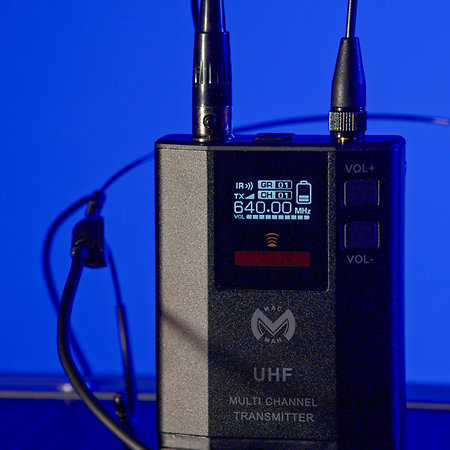 UHF 2000 M + 2 UHF 1000 Bodypack Mac Mah