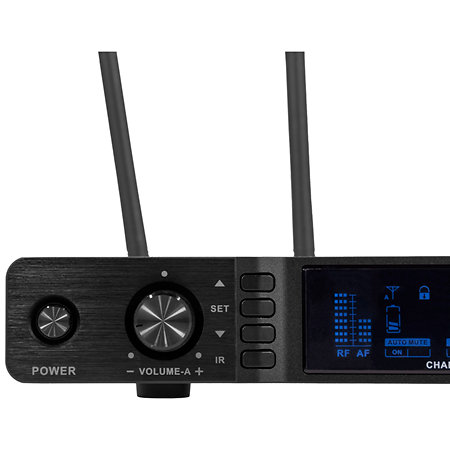 UHF 2000 M + 2 UHF 1000 Bodypack Mac Mah