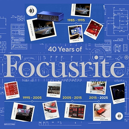 Scarlett 2I2 4th Gen 40th Anniversary Edition Focusrite