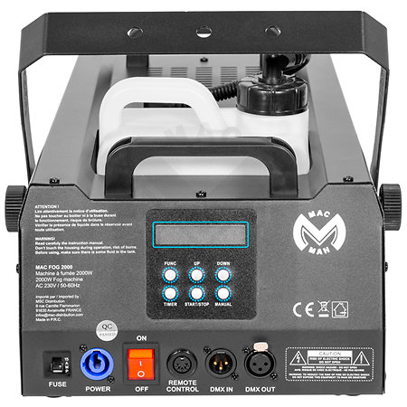 Mac Fog 2000 + Fog Fluid Standard 1L Mac Mah