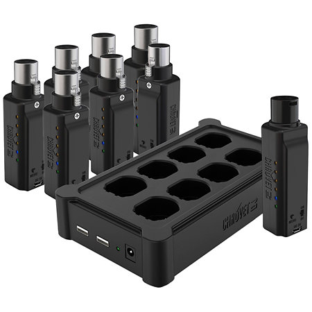 Pack D-Fi XLR Pack + 4 Récepteurs sup Chauvet