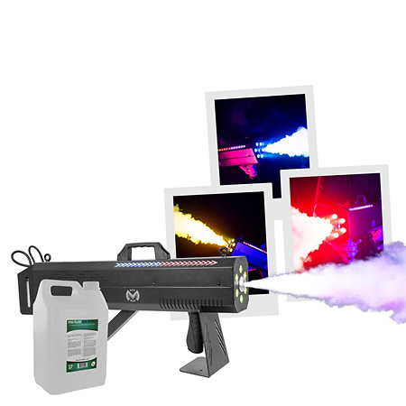 Fog Blaster 1500 RGB + Fog Fluid CO2 Effect 5L Mac Mah