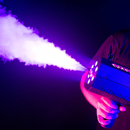 Fog Blaster 1500 RGB + Fog Fluid CO2 Effect 5L Mac Mah