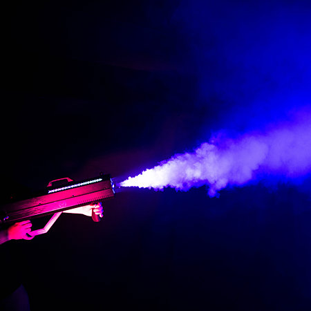 Fog Blaster 1500 RGB + Fog Fluid CO2 Effect 5L Mac Mah