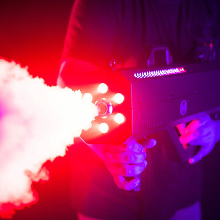 Fog Blaster 1500 RGB + Fog Fluid CO2 Effect 5L Mac Mah