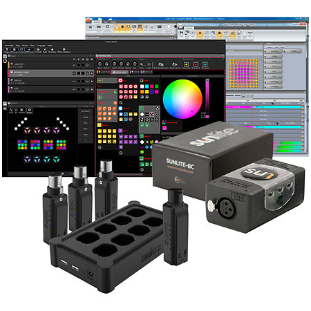 Pack Sunlite Basic Suite 3 + D-Fi XLR Pack Sunlite