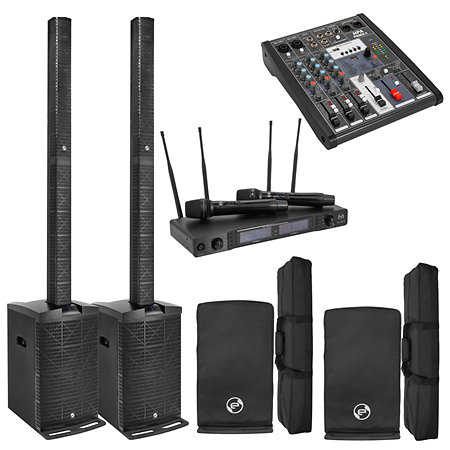 Tower 12 (la paire) + Promix 4 + UHF 2000 M Elokance