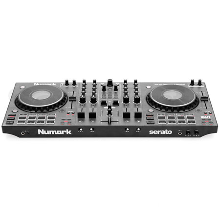 NS4FX + K-Max MK3 Large 3/4 Channel DJ Controller Backpack Numark