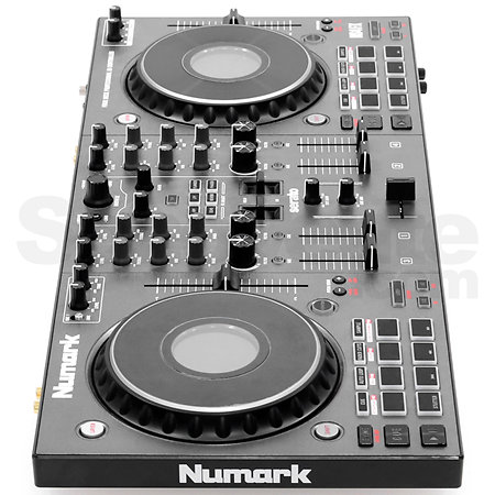 NS4FX + K-Max MK3 Large 3/4 Channel DJ Controller Backpack Numark