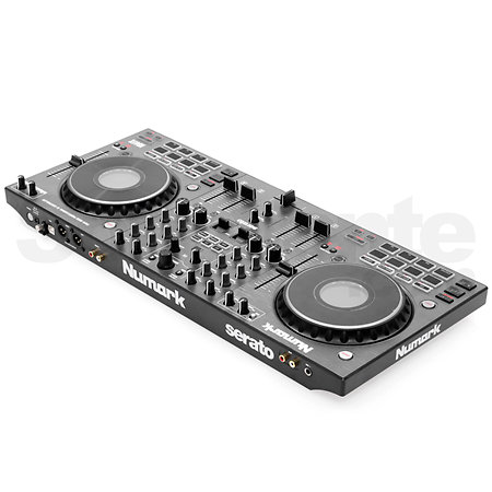 NS4FX + K-Max MK3 Large 3/4 Channel DJ Controller Backpack Numark