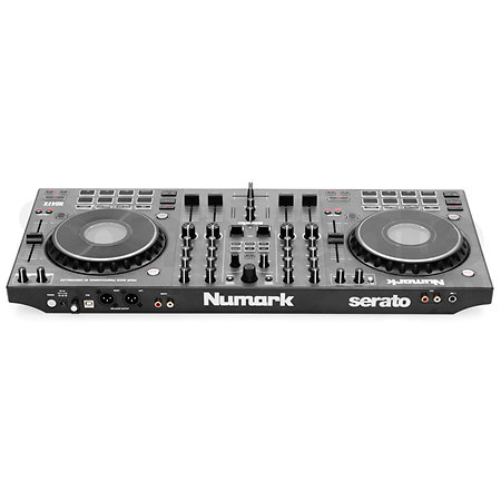 NS4FX + K-Max MK3 Large 3/4 Channel DJ Controller Backpack Numark