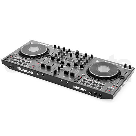 NS4FX + K-Max MK3 Large 3/4 Channel DJ Controller Backpack Numark