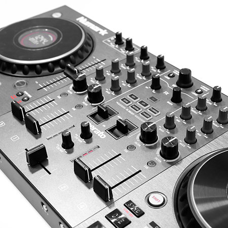 NS4FX + K-Max MK3 Large 3/4 Channel DJ Controller Backpack Numark
