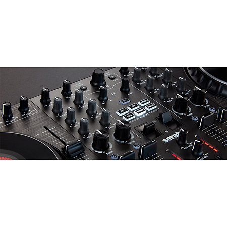 NS4FX + K-Max MK3 Large 3/4 Channel DJ Controller Backpack Numark
