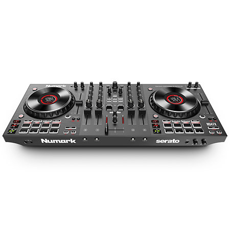 NS4FX + K-Max MK3 Large 3/4 Channel DJ Controller Backpack Numark